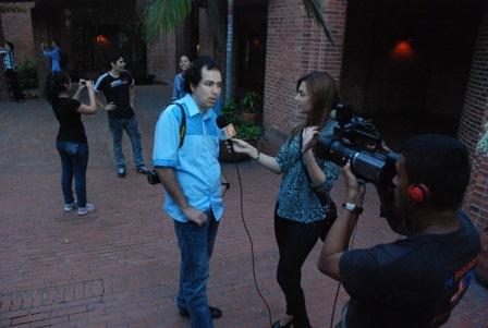 Taller de cortometrajes, pre�mbulo del Festival Internacional de Cine de Cali