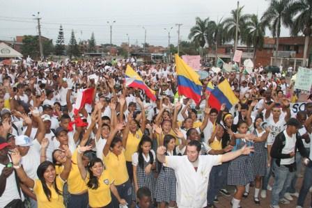 Caminata por la vida� se tom� el oriente de Cali