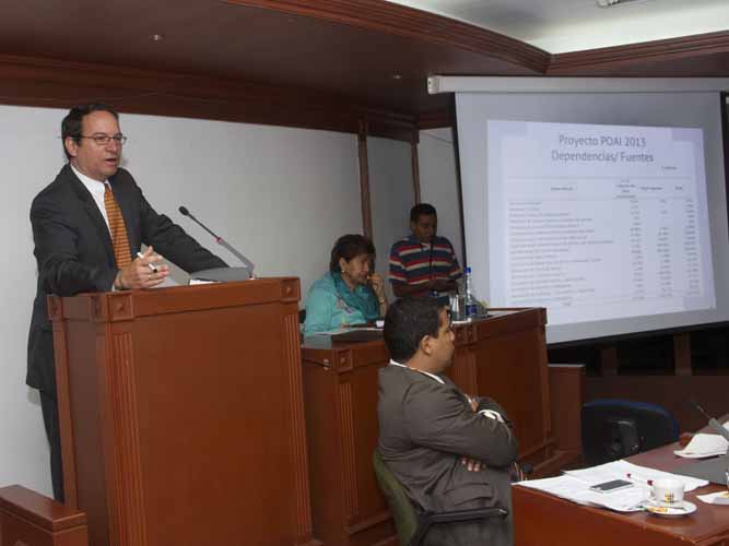 Eval�an en el Concejo el Plan Operativo Anual de Inversi�n (POAI)
