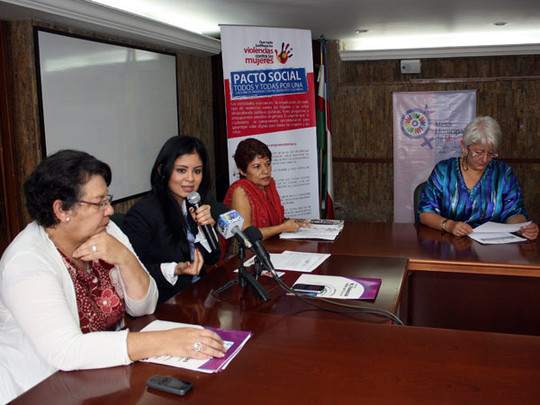 La Alcald�a socializa el pacto para erradicar las violencias hacia las mujeres
