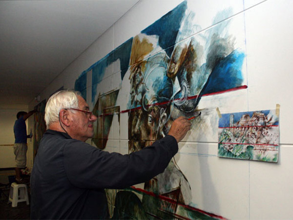 La Bienal de Muralismo lleg� a dos estaciones del MIO con una galer�a museo