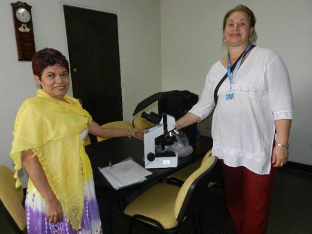 La OIM dona equipo a la Secretar�a de Salud de Cali para realizar diagn�sticos de tuberculosis