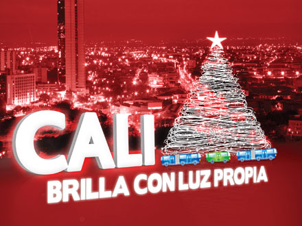 Cali, ejemplo de uni�n y pujanza que brilla con luz propia