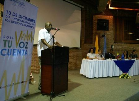Defensores de derechos humanos se hicieron escuchar: jornada �Tu voz cuenta�