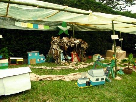 La Leonera, El Saladito y La Buitrera, tienen los mejores ecopesebres de la zona rural