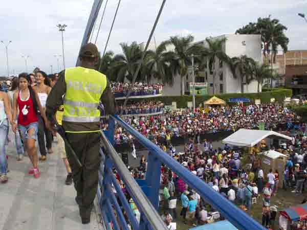 Autoridades municipales destacaron reducci�n de delitos durante la Feria de Cali