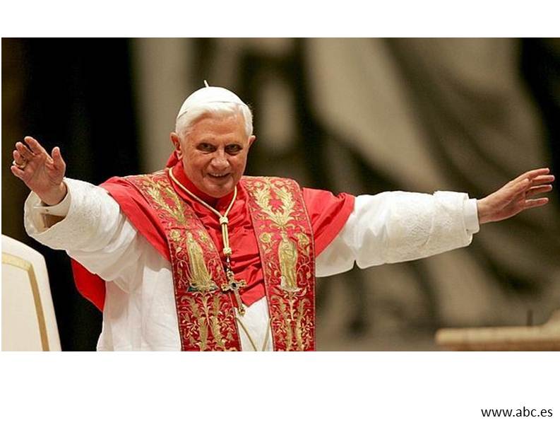 �El Papa Benedicto XVI contribuy� con valor a la Iglesia�: Alcalde