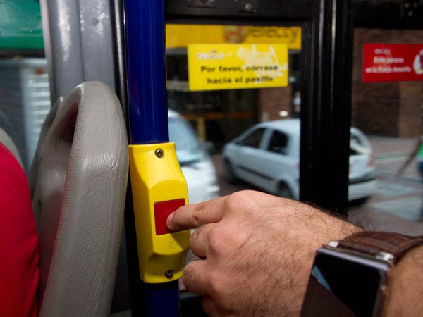 A partir de este s�bado, las rutas que operan con  buses padrones tambi�n tendr�n timbre