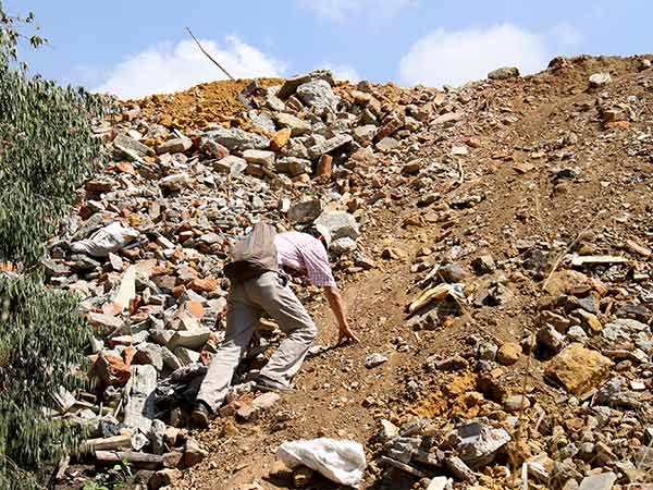 Luego de operativo en escombrera ilegal del Aguacatal, Dagma notifica caso a la Fiscal�a
