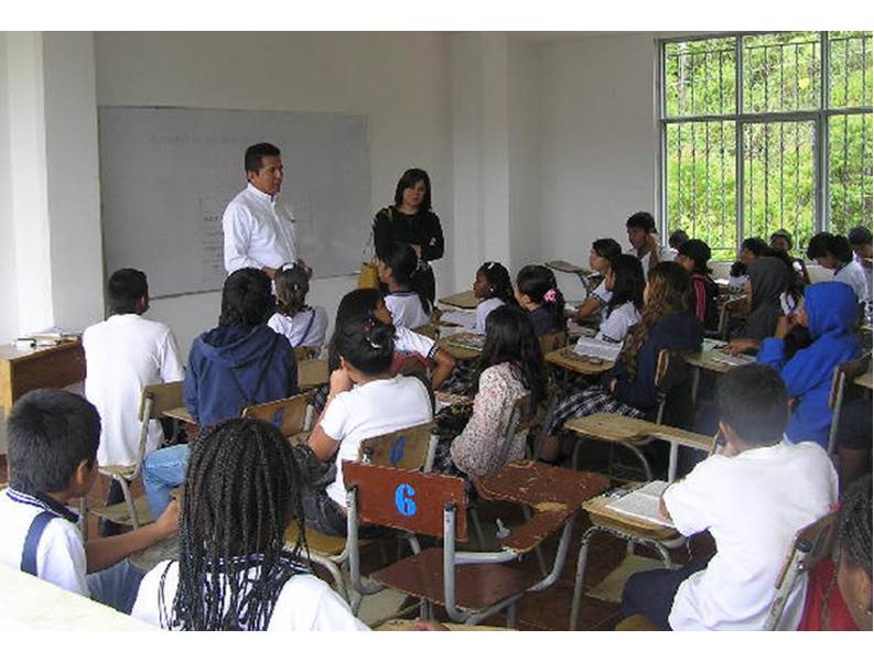 Colegio de Fundesia inaugura obras para m�s capacidad de estudiantes en la ladera del sur de Cali