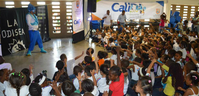 A trav�s del teatro la administraci�n capacit� a ni�os, ni�as y adolescentes en derechos