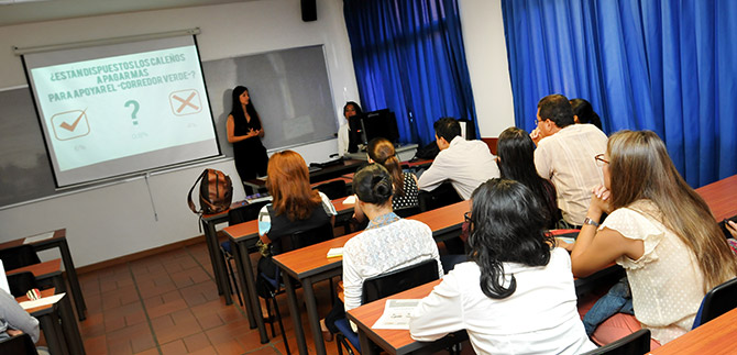 62 % de cale�os consideran que el Corredor Verde mejorar� su calidad de vida