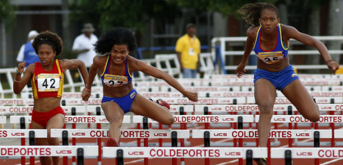 Dayana Lisseth, atleta que lleg� al Mundial de Atletismo Menores de la IAAF Cali 2015