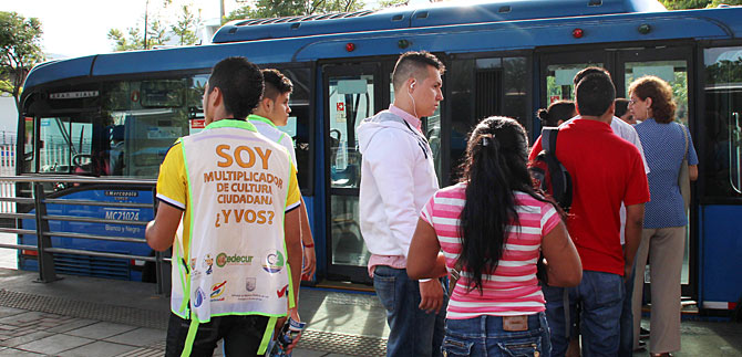 Desde este martes se restablece el servicio de la ruta P17 hacia el sector universidades