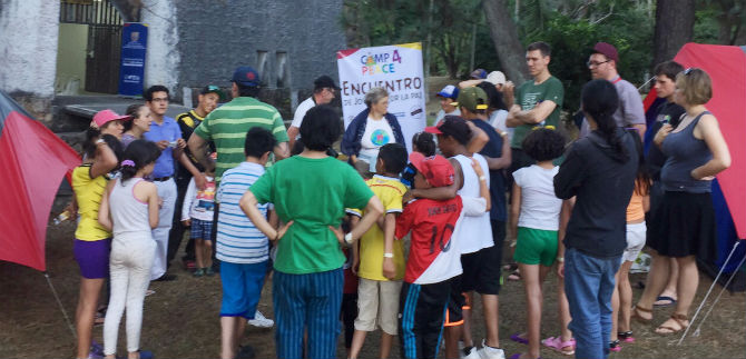 Realizan encuentro de J�venes por la Paz