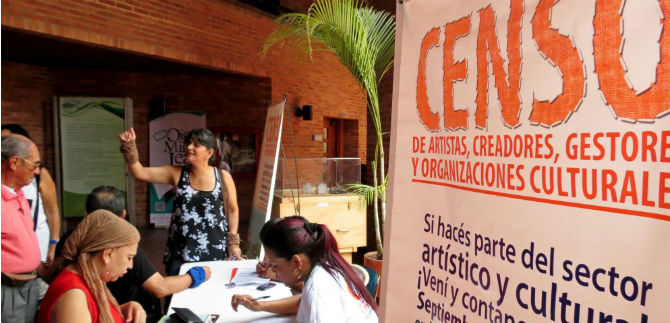 Se inici� el censo para artistas que residen en Cali