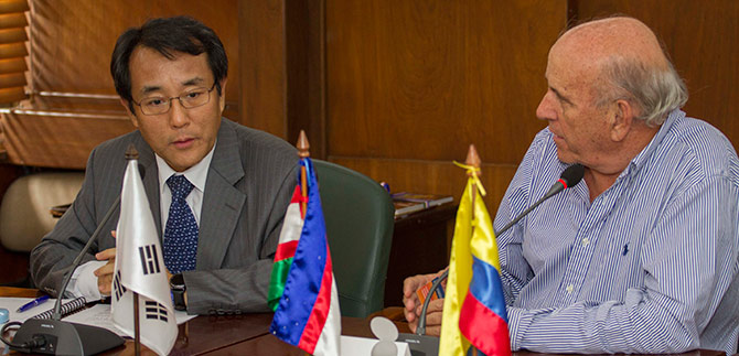 Corea ayudar�a a mejorar el transporte masivo y tratamiento de aguas