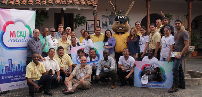 Los taxistas de la ciudad le dijeron s� a Mi Cali So�ada