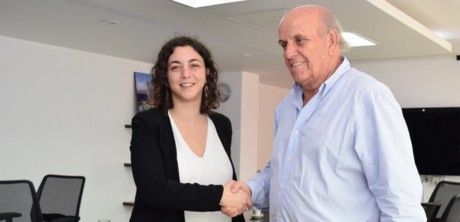 Eurodiputada ofrece apoyo para programas sociales que se adelantan