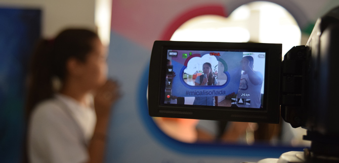 La biblioteca Departamental y el Icesi fueron impactadas con Mi Cali So�ada