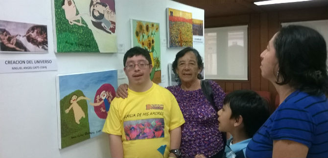 Este martes taller de pintura en la Sala Borges