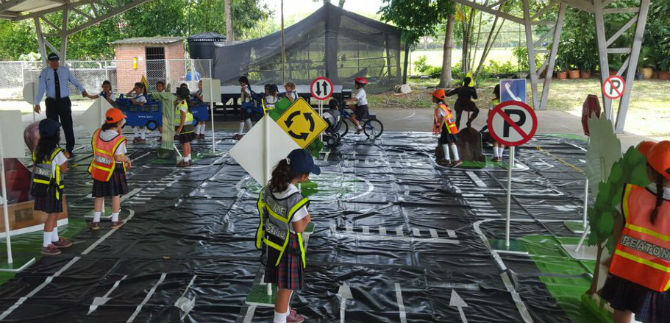 Fortalecen plan de educaci�n y formaci�n de cultura vial para los ni�os