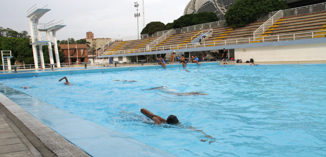 Piscinas Alberto Galindo, de nuevo en servicio