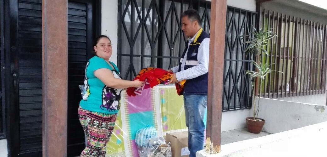 Familia de hermanos fallecidos por posible riesgo epidemiol�gico recibieron ayuda humanitaria