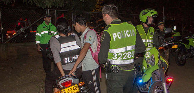 Operativos de control de piques de motos han mejorado el entorno del coliseo El Pueblo