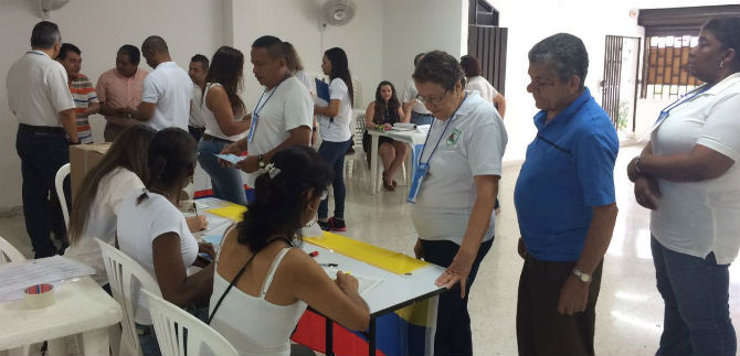 Autoridades garantizan el normal desarrollo de las elecciones de las JAC