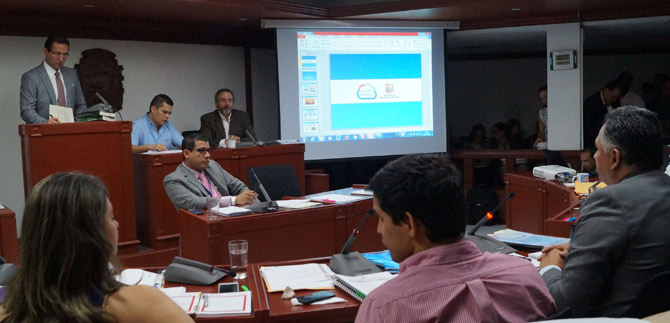 Concejo acogi� con benepl�cito el Plan de Desarrollo de Secretar�a del Deporte