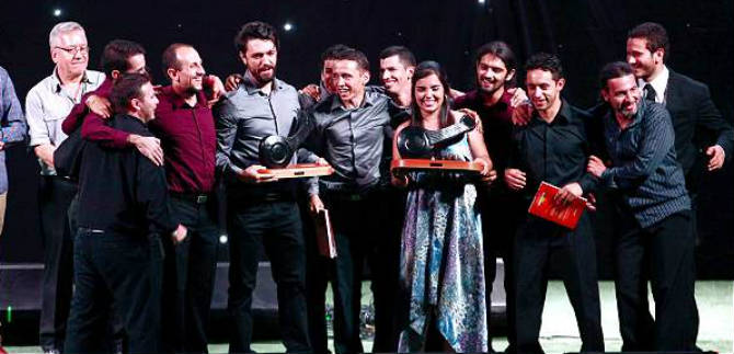 Ganadores del Mono N��ez, en concierto de lanzamiento