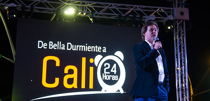 Hemos dado un gran paso para el progreso de Cali: gerente de la noche