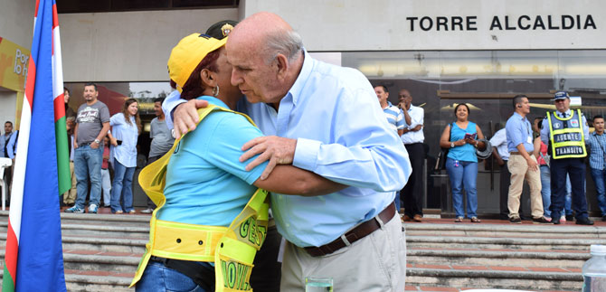 Gracias Alcalde por la oportunidad laboral que nos da: Gestora de Movilidad