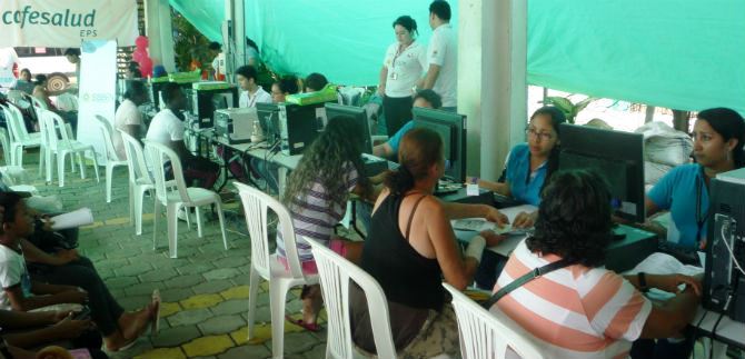 Jornada de actualizaci�n de datos del sisb�n en la zona oriente