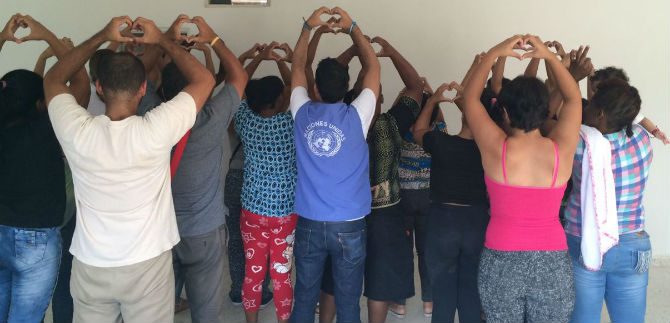 Sensibilizan sobre el delito de Trata de Personas con Naciones Unidas