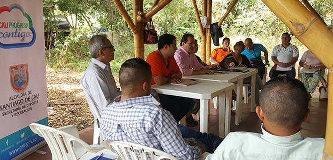 Mejoramiento de escenarios deportivos en el corregimiento de Navarro