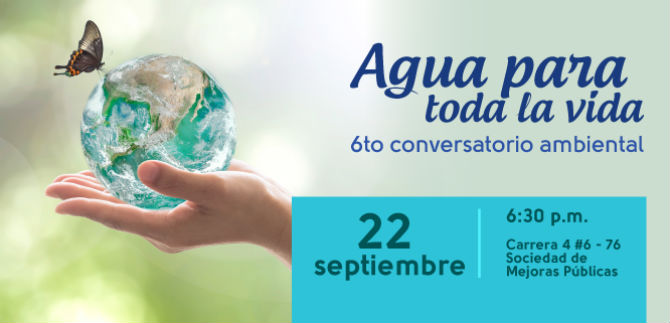 Conversatorio Agua para toda la vida, en la Sociedad de Mejoras P�blicas