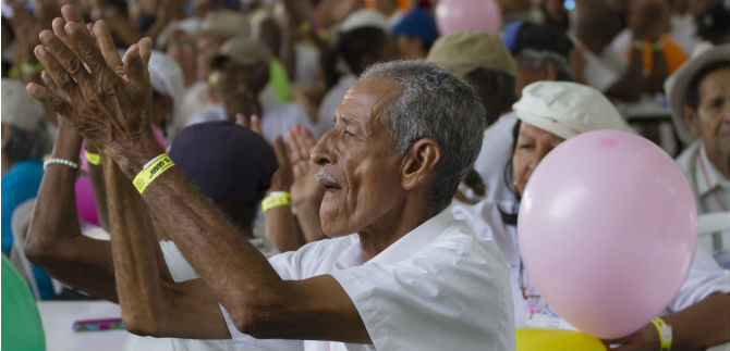 Una tarde de gala para los adultos mayores  este lunes 26 de septiembre