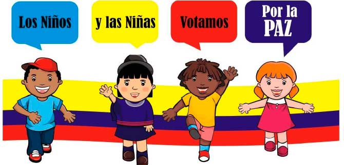 Los ni�os protagonizan jornada por La Paz