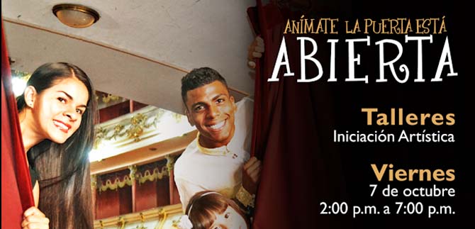 Todav�a hay cupos para los talleres de artes en el Teatro Municipal