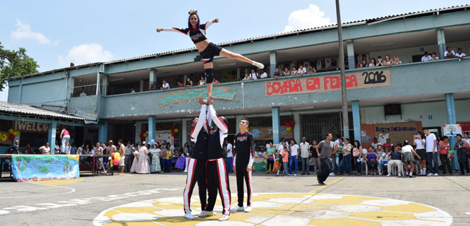 Estudiantes de la IE Boyac� demostraron calidad de su programa acad�mico