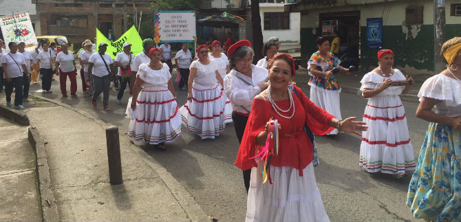 La Marat�n del programa Canas y Ganas se toma Cali