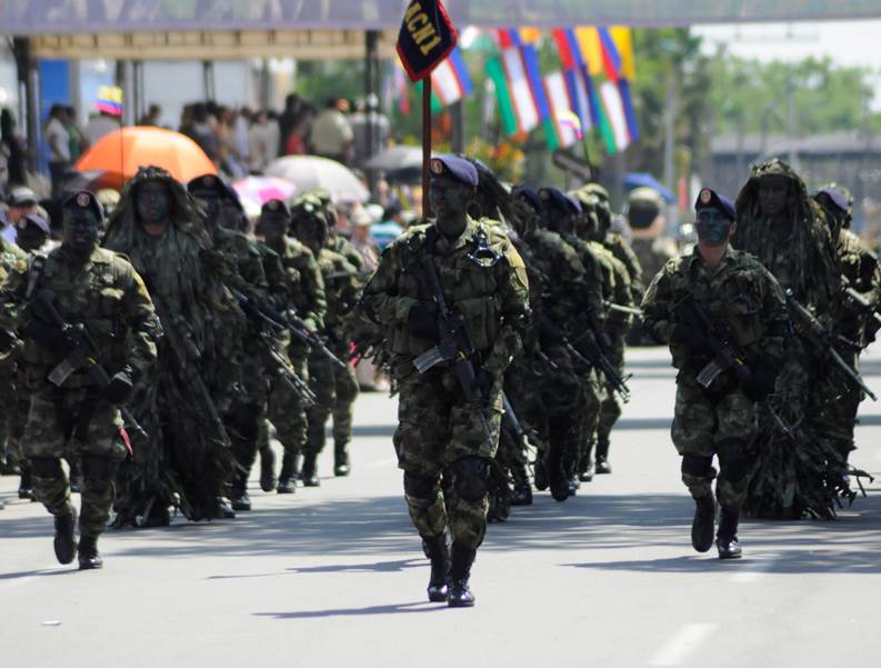 Organismos de seguridad se alistan para la parada militar del 3 de julio