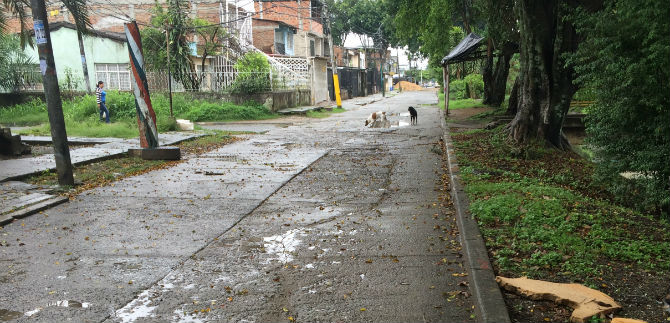 M�s de 30.000 m2 de v�as se construir�n en comunas 13 y 16