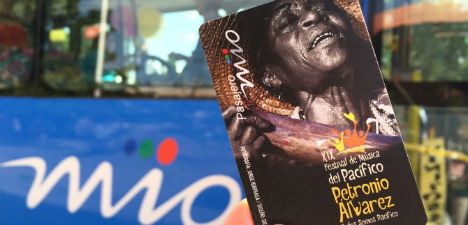 MIO presenta tarjeta coleccionable en homenaje al Petronio �lvarez