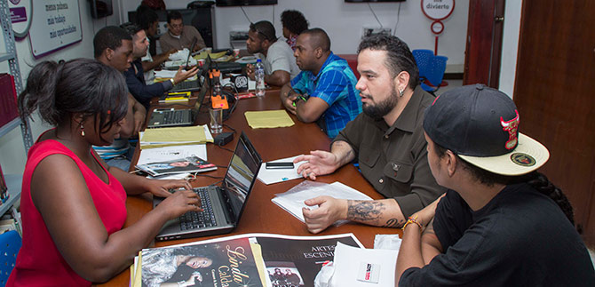 M�sicos mostraron productos de calidad a la Secretar�a de Cultura; este martes turno para teatro y circo