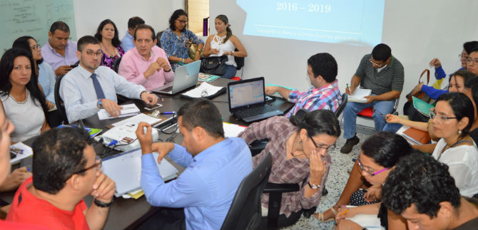 Avanza estructuraci�n del Plan de Desarrollo 2016-2019