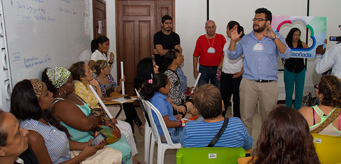 Mi Cali so�ada en la mesa de g�nero de Cali