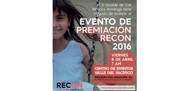 Este viernes 8 de abril ser� la premiaci�n RECON